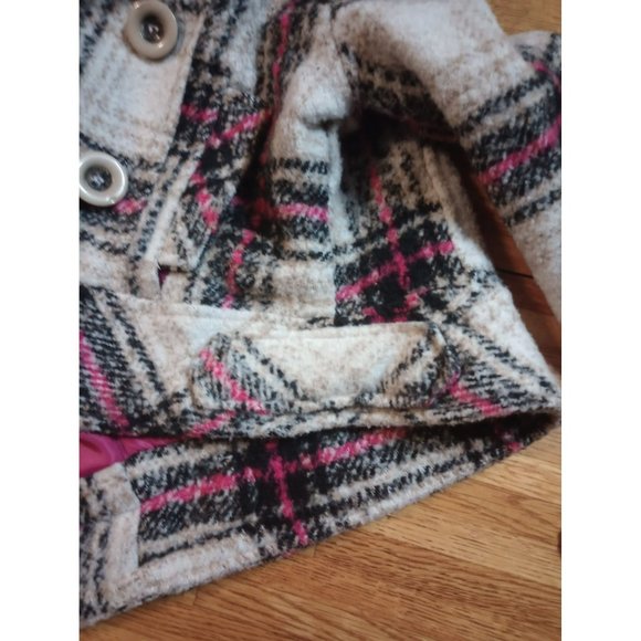 DX-Girls vintage wool blend jacket coat large button size m5-6 - Picture 6 of 15